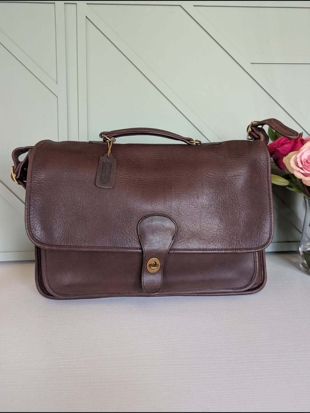 Vintage Coach Metropolitan Brief Bag (Style #5180 - Picture 2 of 15